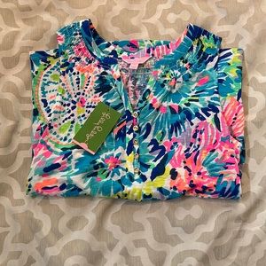 Lilly Pulitzer multi colored shirt.